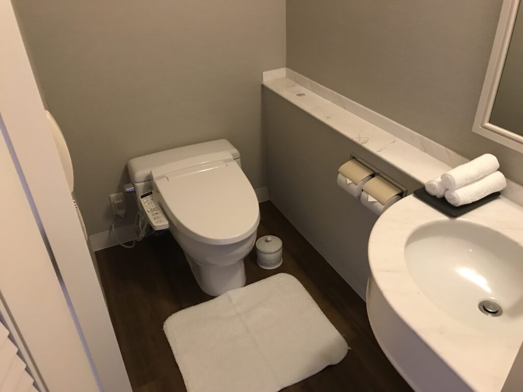 シェラトングランデ宮崎のトイレ